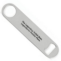 Stainless Steel Oblong Bottle Opener